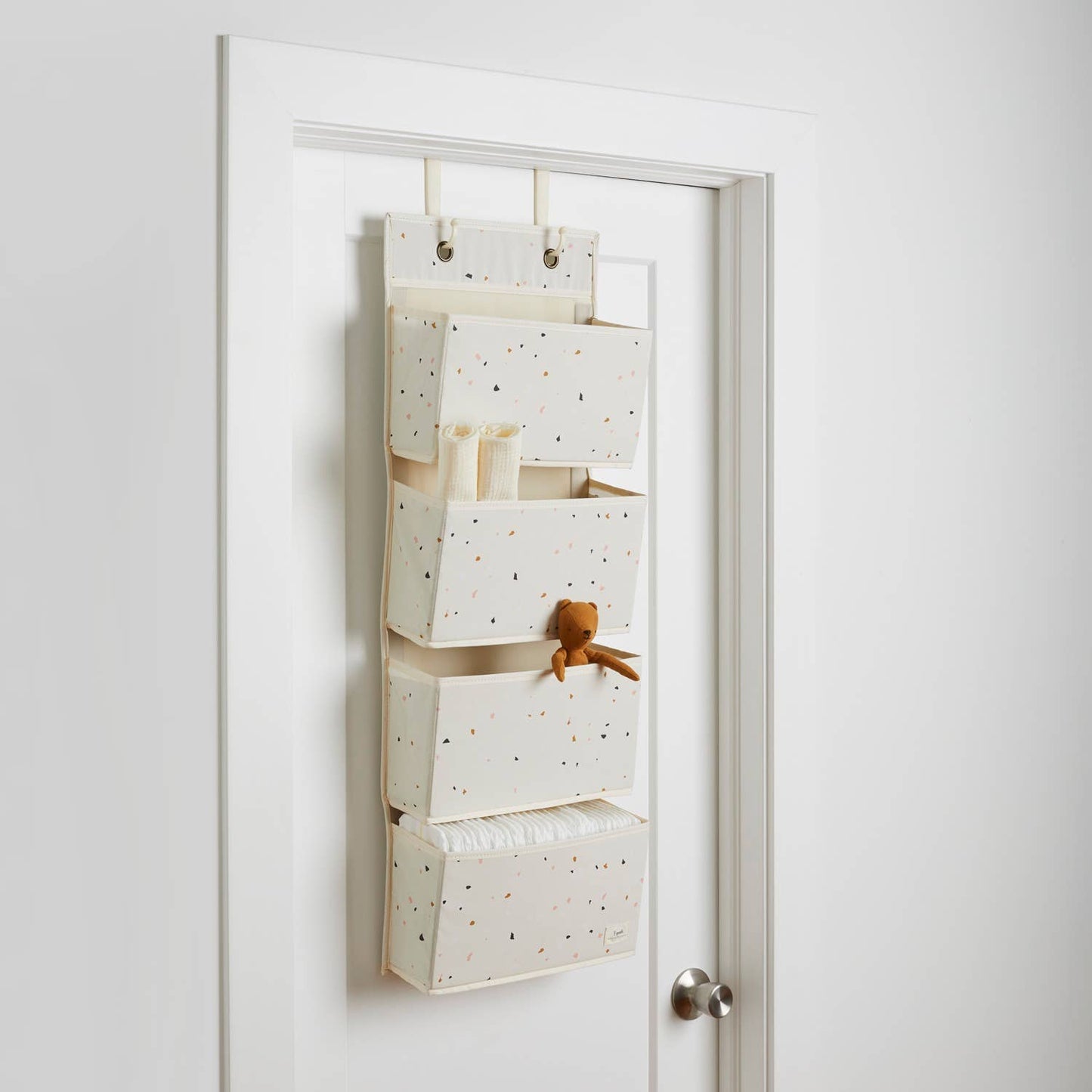 Recycled Fabric Over the Door Organizer