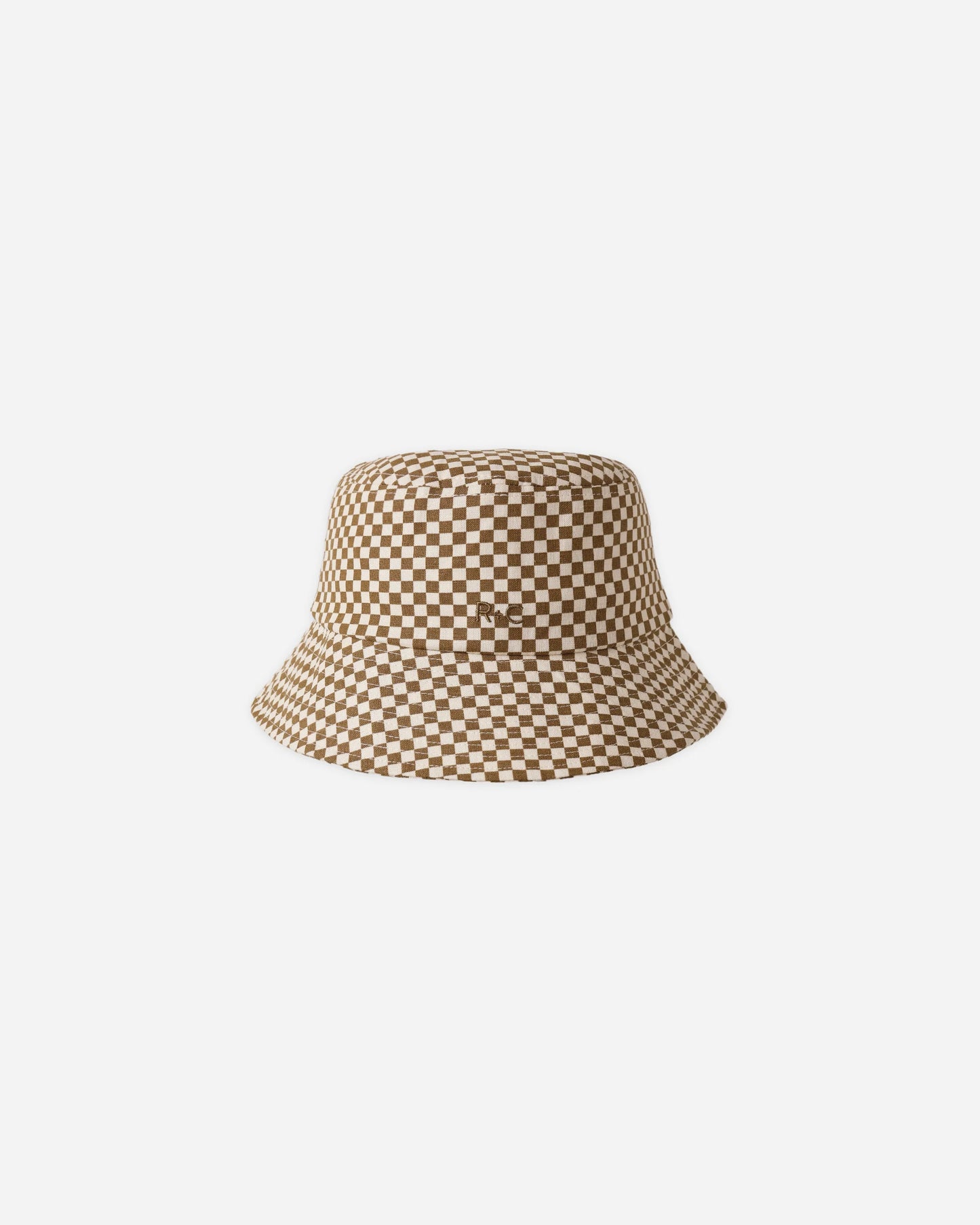 Bucket Hat Ocre Check