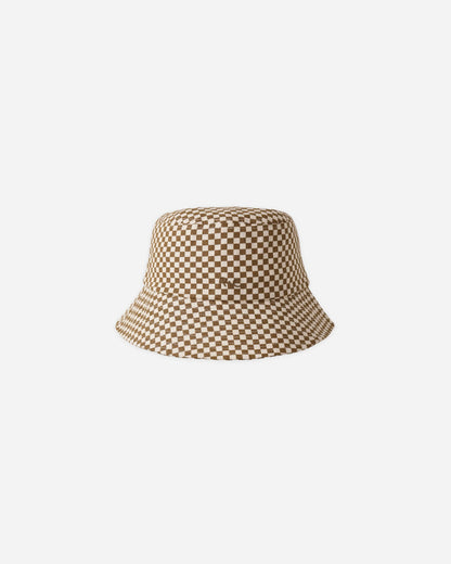 Bucket Hat Ocre Check