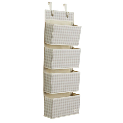 Recycled Fabric Over the Door Organizer
