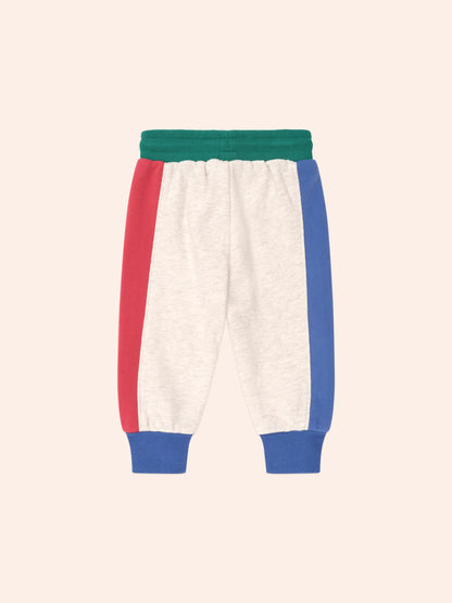 Furry Huxbear Colour Block Sweatshirt + Trackpant Set