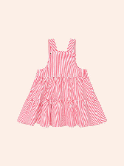 Classic Stripe Pinafore Dress