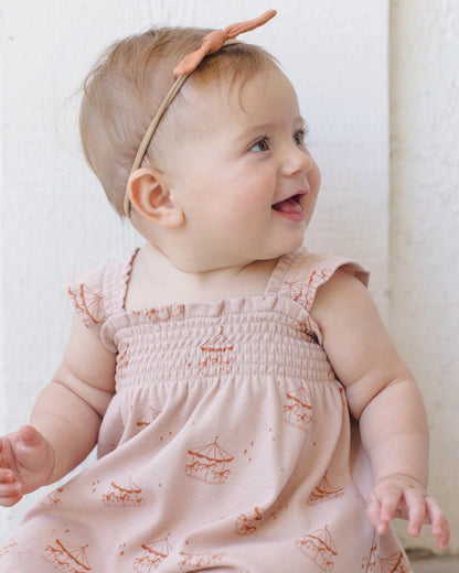 Smocked Jersey Dress Carousel