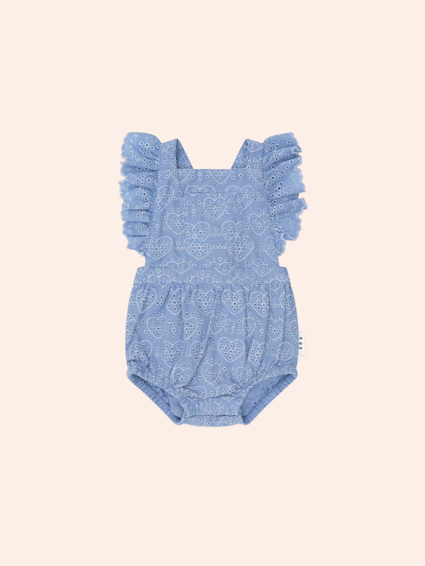 Frilly Broderie Playsuit