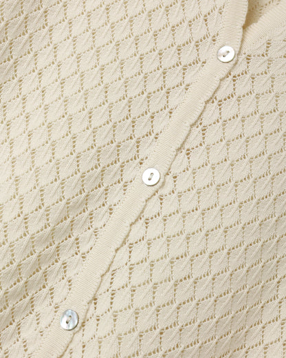 Women's Crochet Cover Up Natural