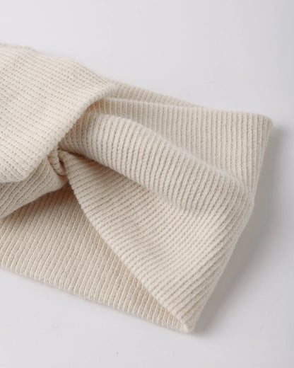 Knotted Headband Ecru