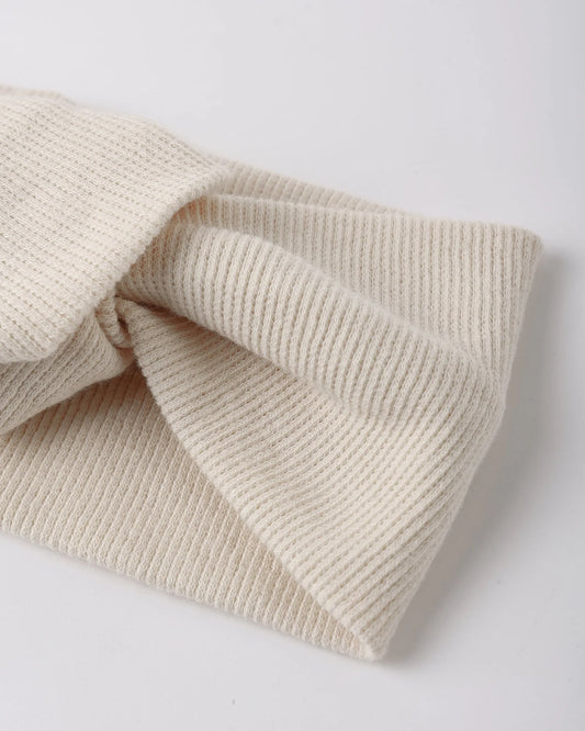 Knotted Headband Ecru