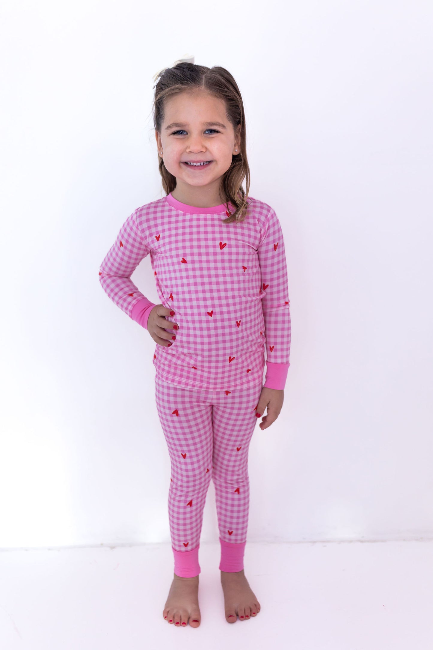 Be Mine Gingham Two Piece Set