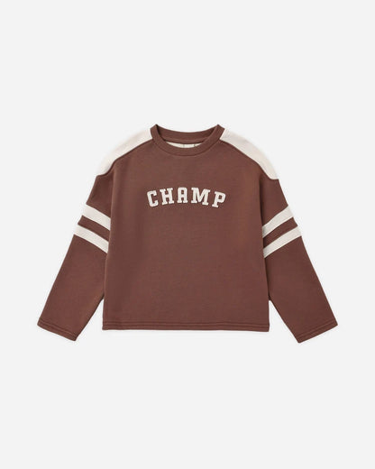 Hockey Sweatshirt Champ + Paneled Pant Mulberry