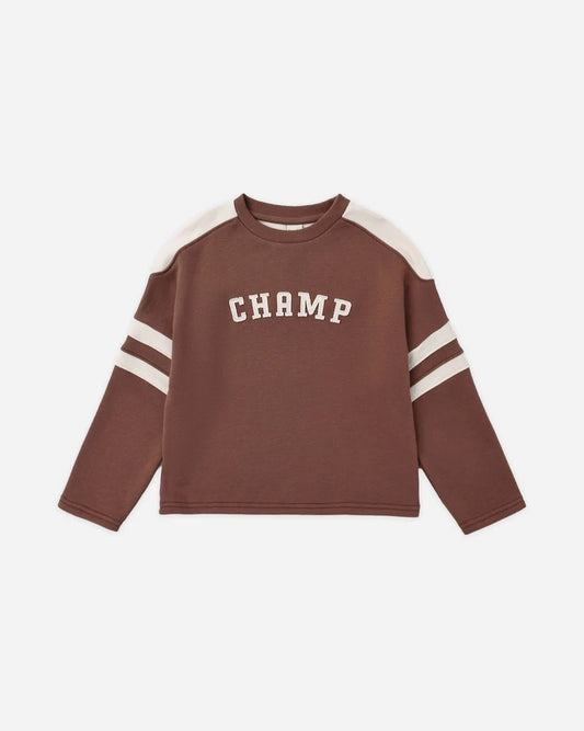 Hockey Sweatshirt Champ + Paneled Pant Mulberry
