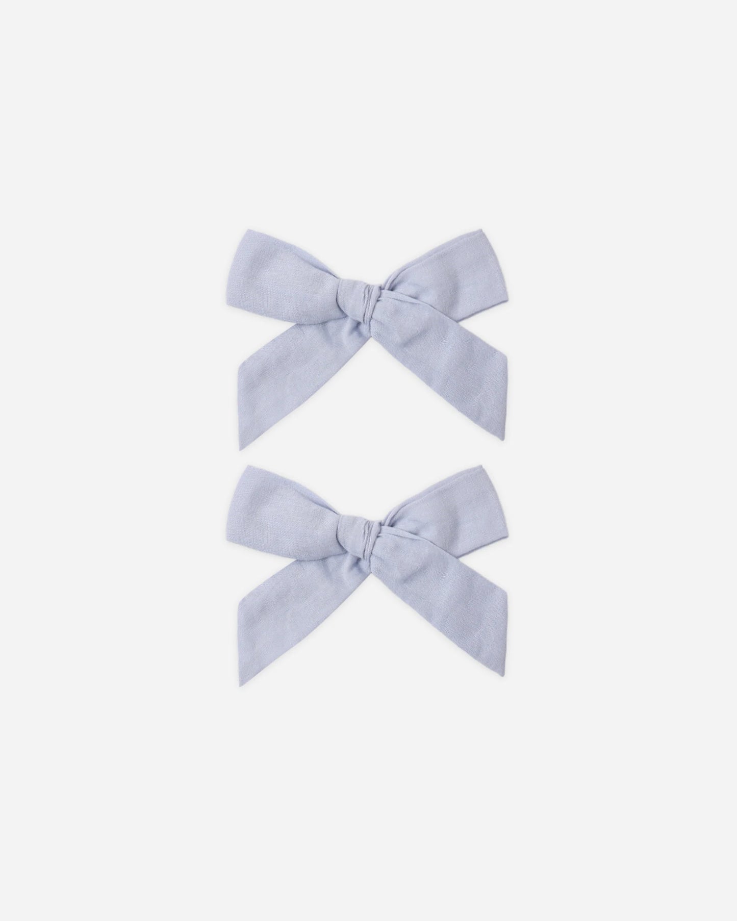Bows, Set Of 2 Periwinkle