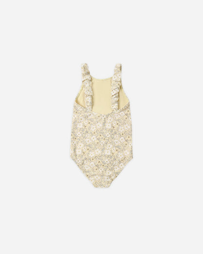 Scrunch One-Piece Lemon Meadow