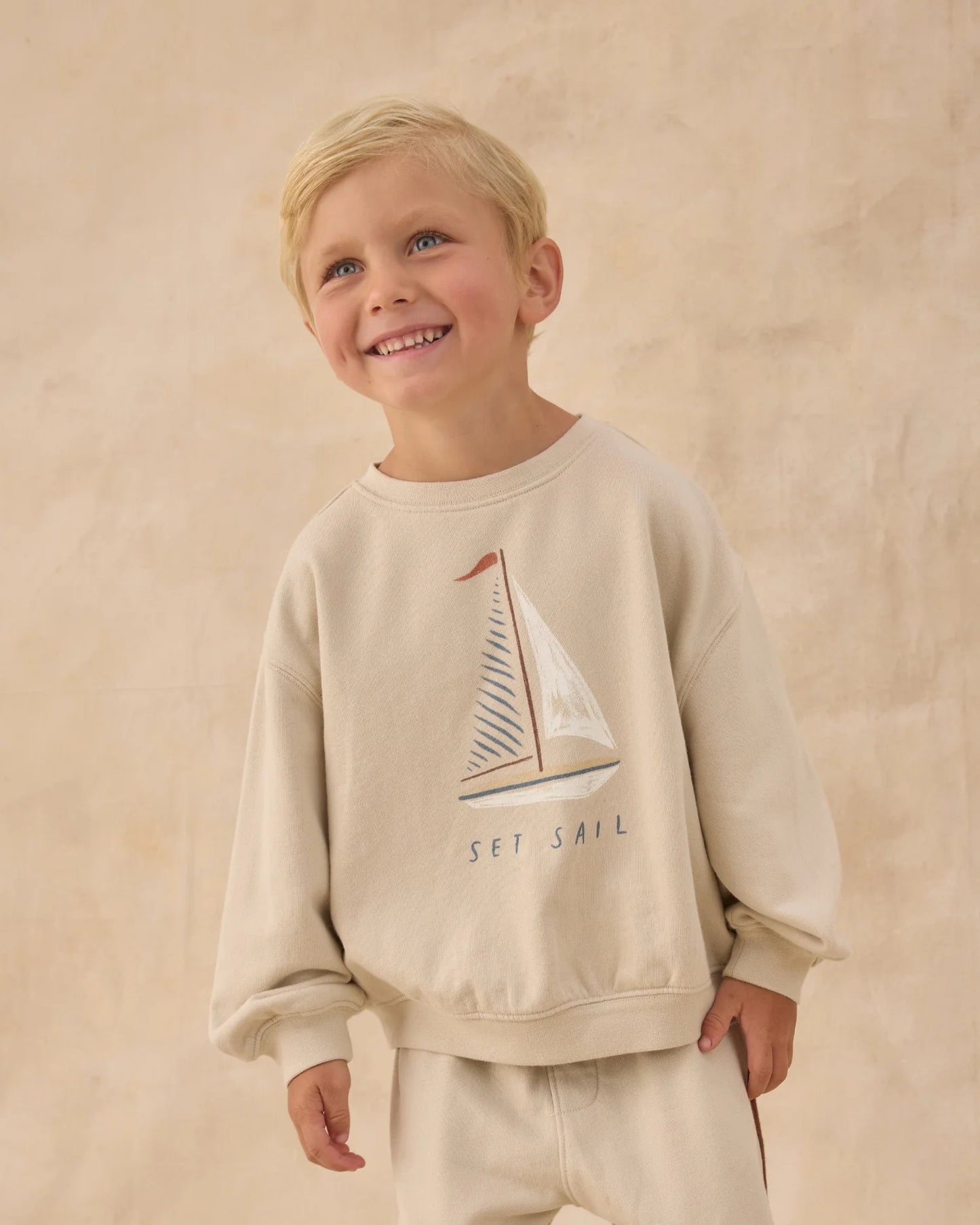 Oversized Sweatshirt || Set Sail