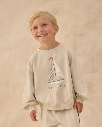 Oversized Sweatshirt || Set Sail