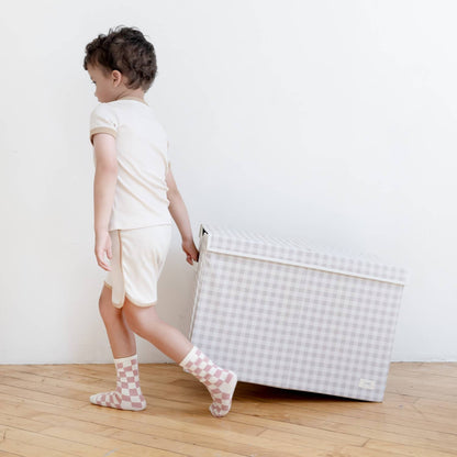 Recycled Fabric Folding Chest - Prints