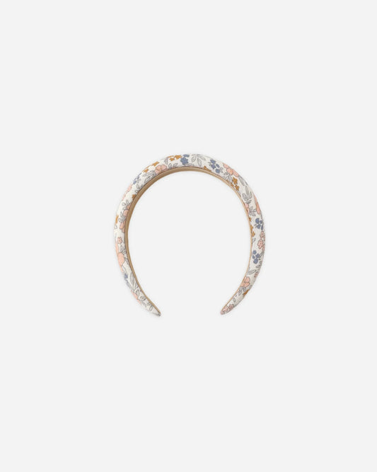 Padded Headband || Flower Field