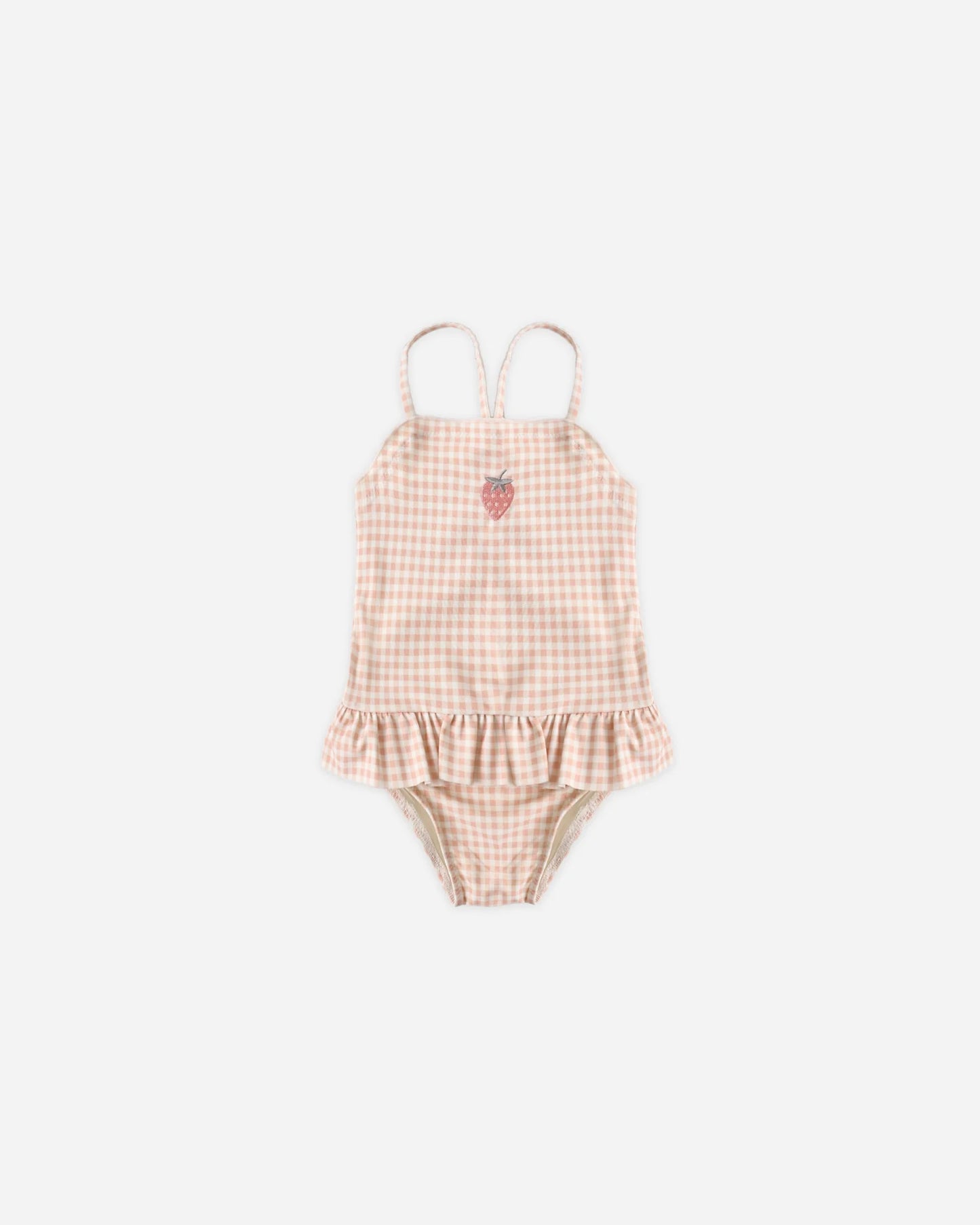 Tori Skirted One-Piece Petal Gingham