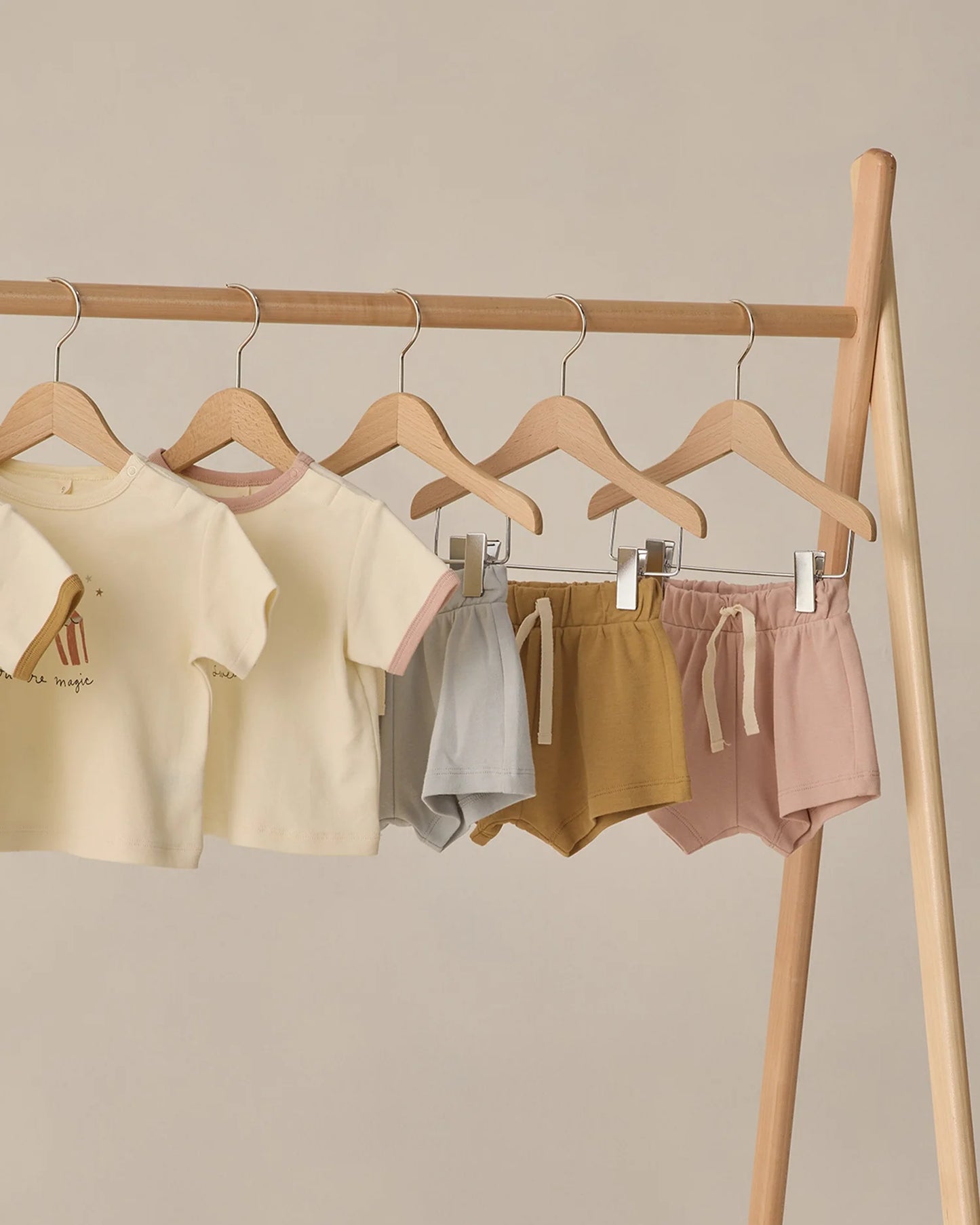 Boxy Tee Race Car + Play Short Sky