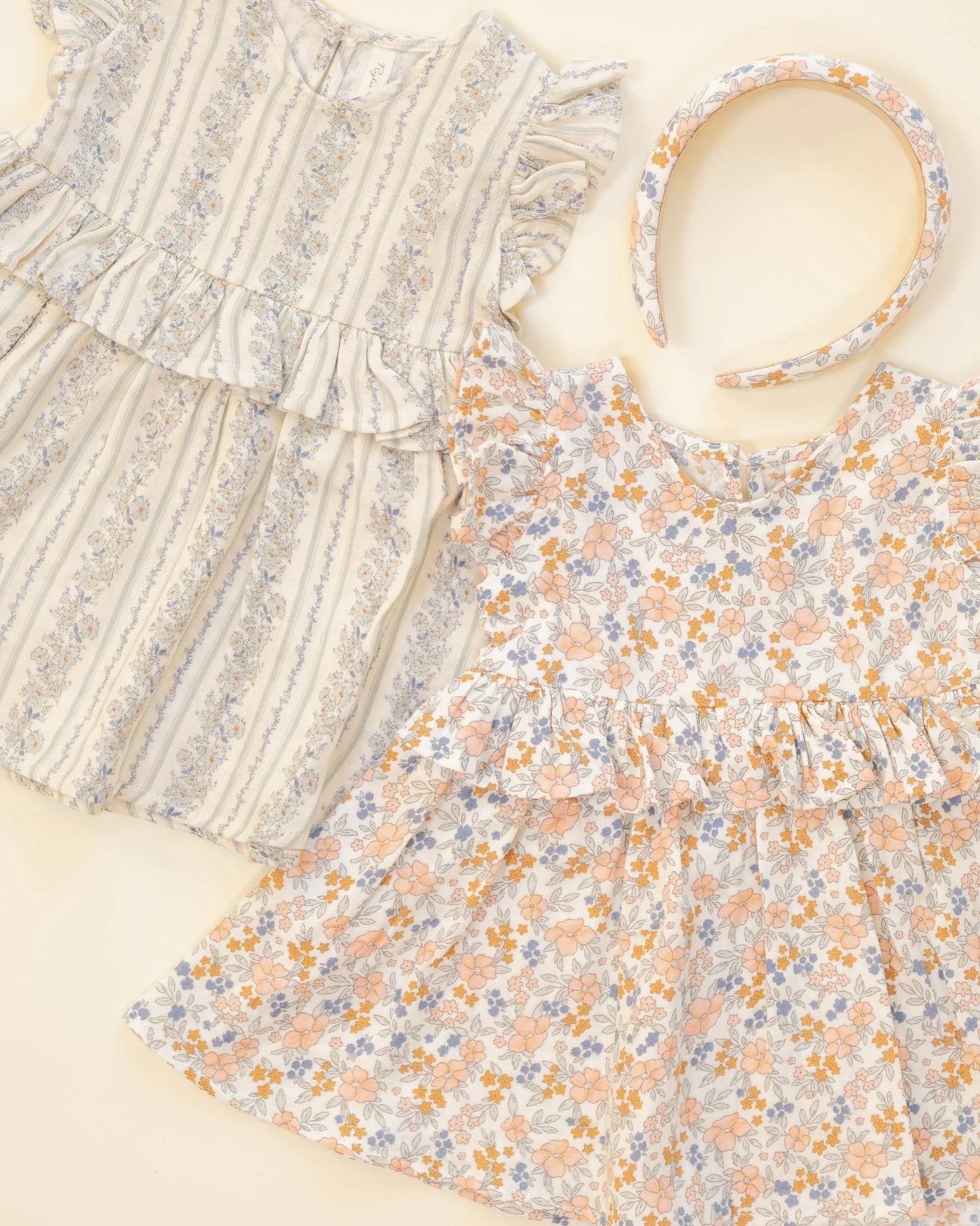 Padded Headband || Flower Field