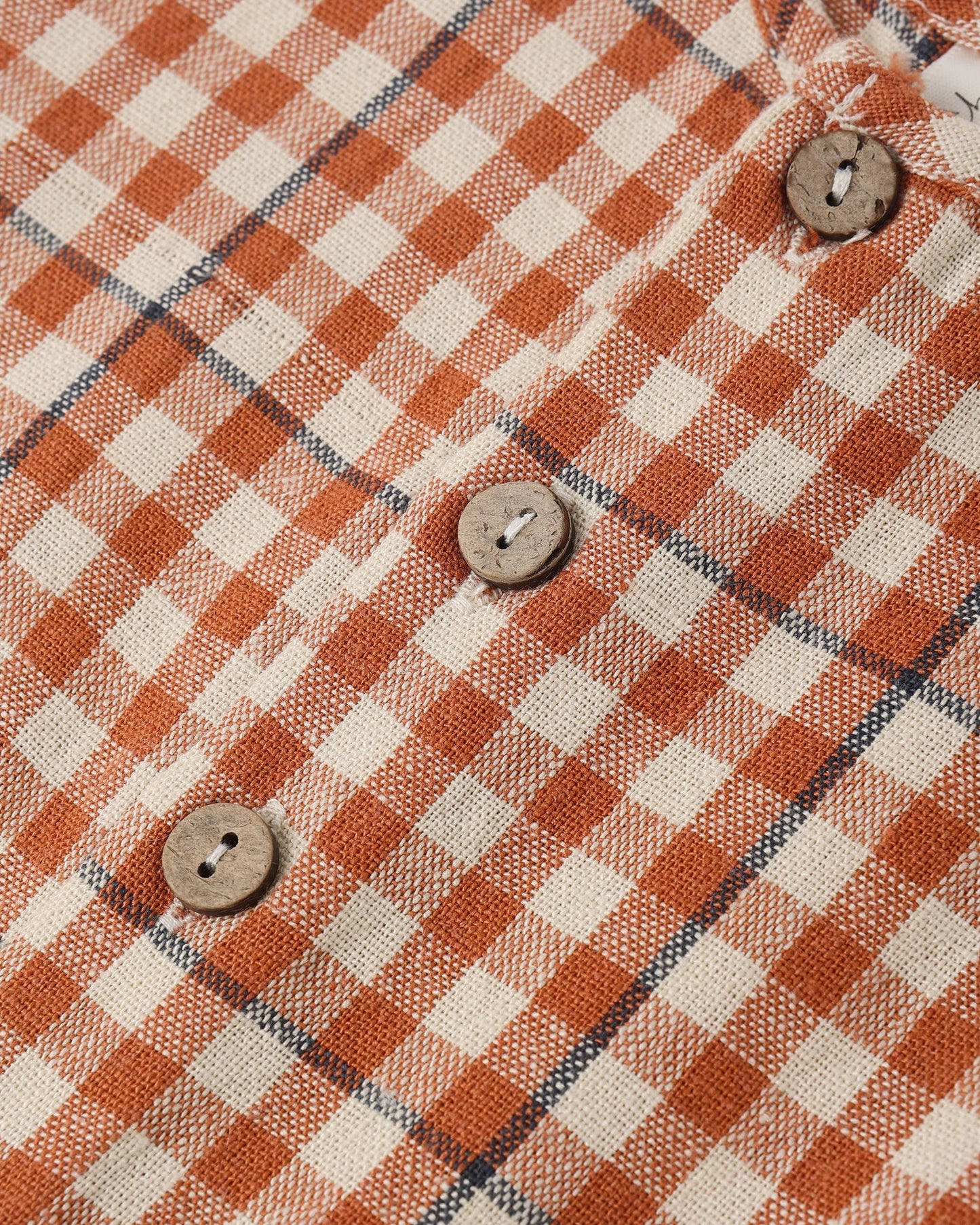 Maverick Romper Poppy Gingham