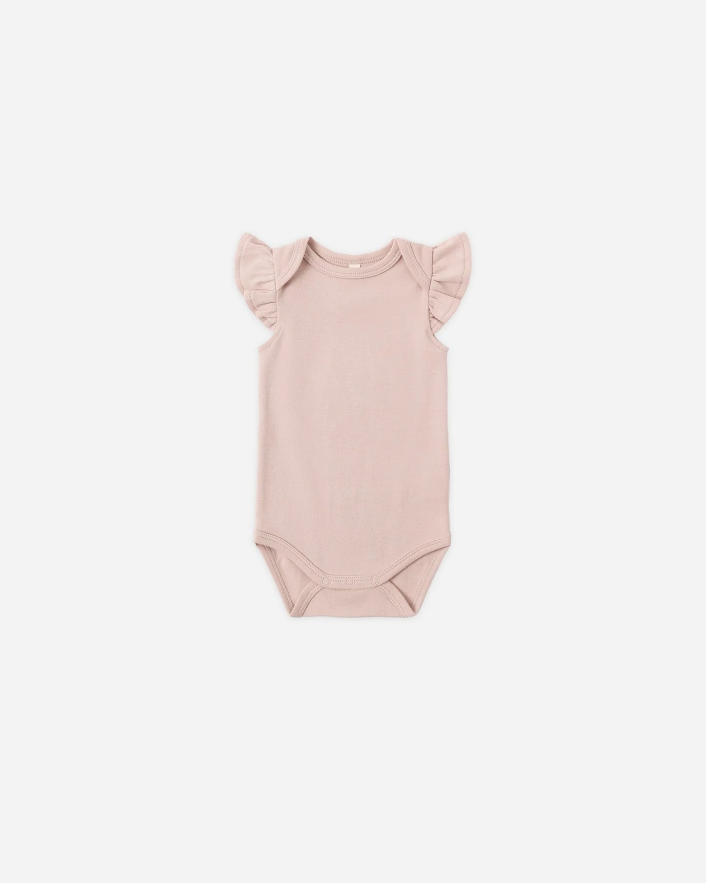 Flutter Sleeve Bodysuit + Baby Pant Blush
