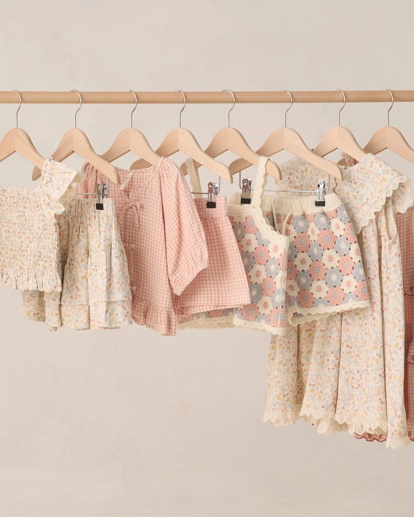 Juniper Set Petal Gingham
