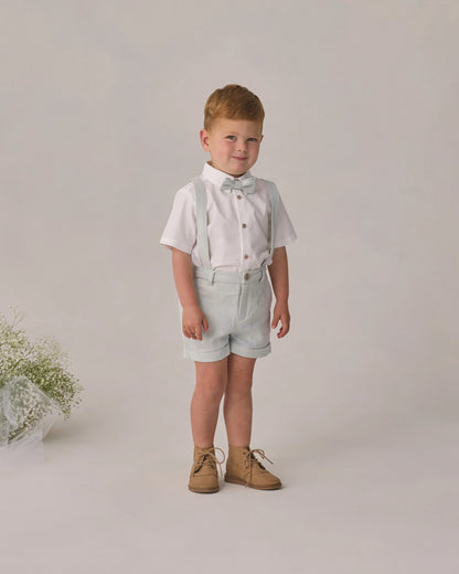 Suspender Short | Mist