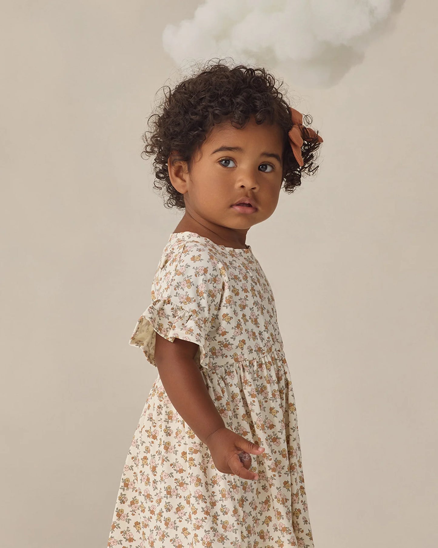 Bamboo Babydoll Dress Wildflower