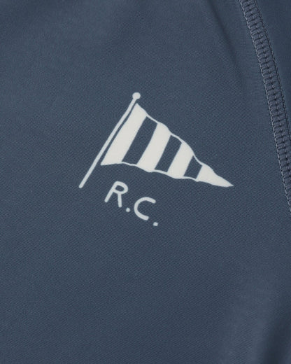 Swim Trunk Sharks + Long Sleeve Rashguard Navy
