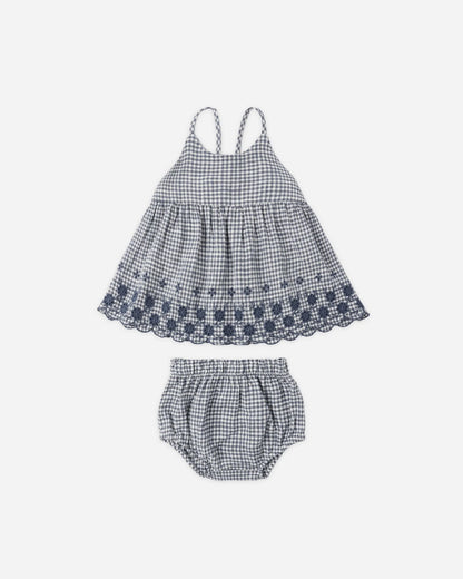 Zenni Set || Marine Gingham