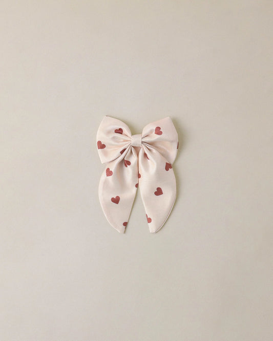 Everly Bow | Red Hearts