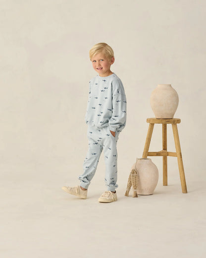 Sweatshirt + Sweatpant Set Sharks