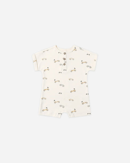 Short Sleeve One-Piece Race Car