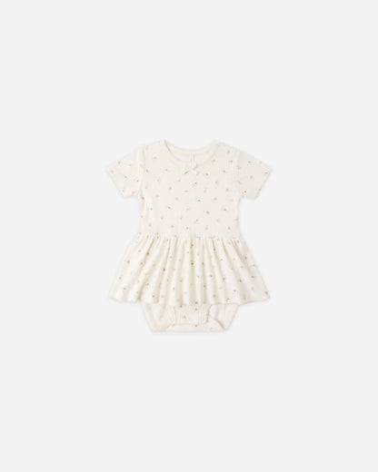 Pointelle Skirted Bodysuit Petit Fleur
