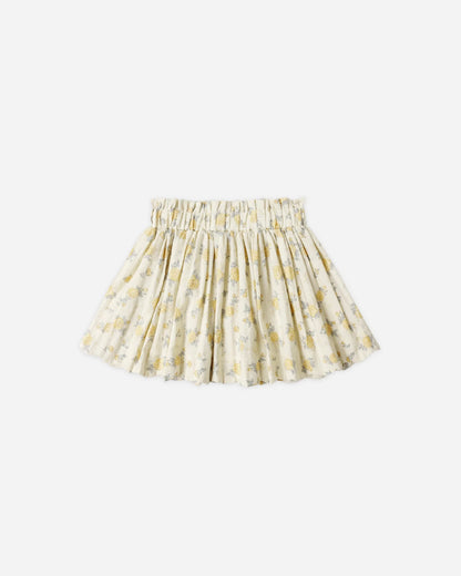 Lenny Top + Bottom Set- Lemon Ditsy Flower