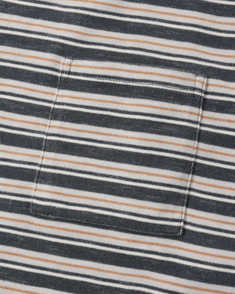 Relaxed Long Sleeve Tee Blue Stripe