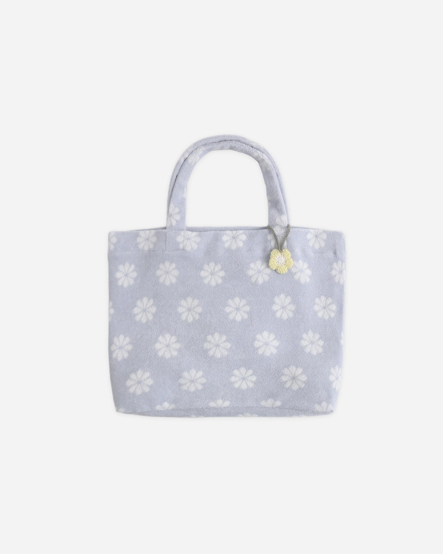 Terry Beach Bag Periwinkle Daisy