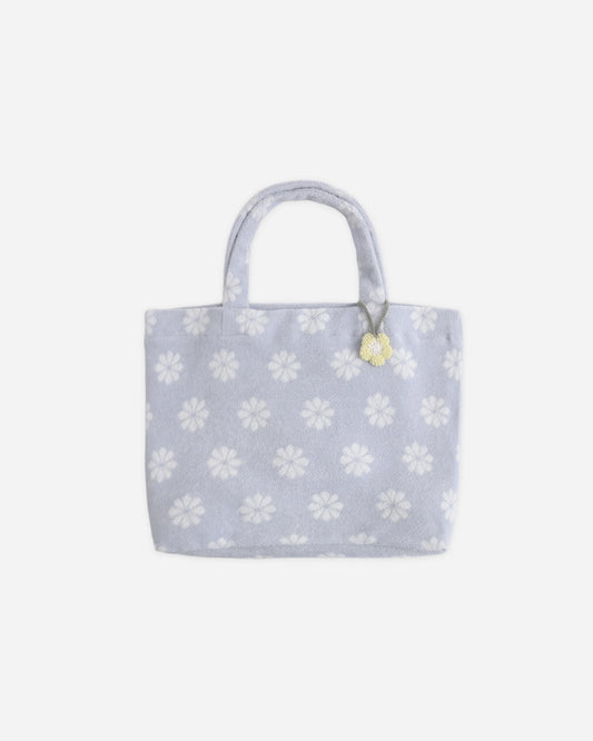 Terry Beach Bag Periwinkle Daisy