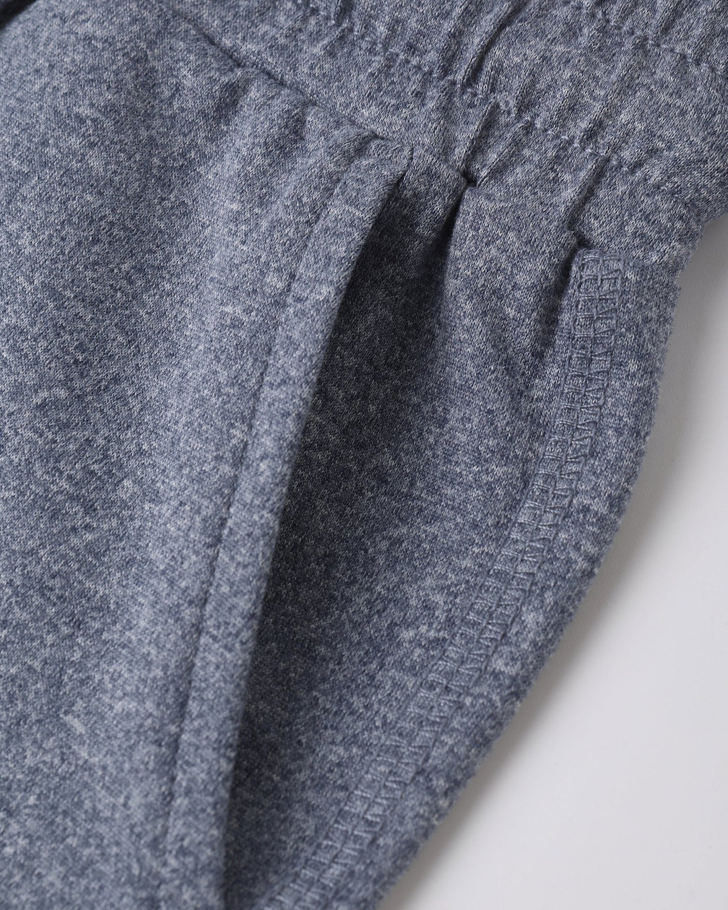Cove Essential Tee + Short Set Heathered Marine