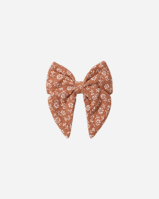 Bow Poppy Floral