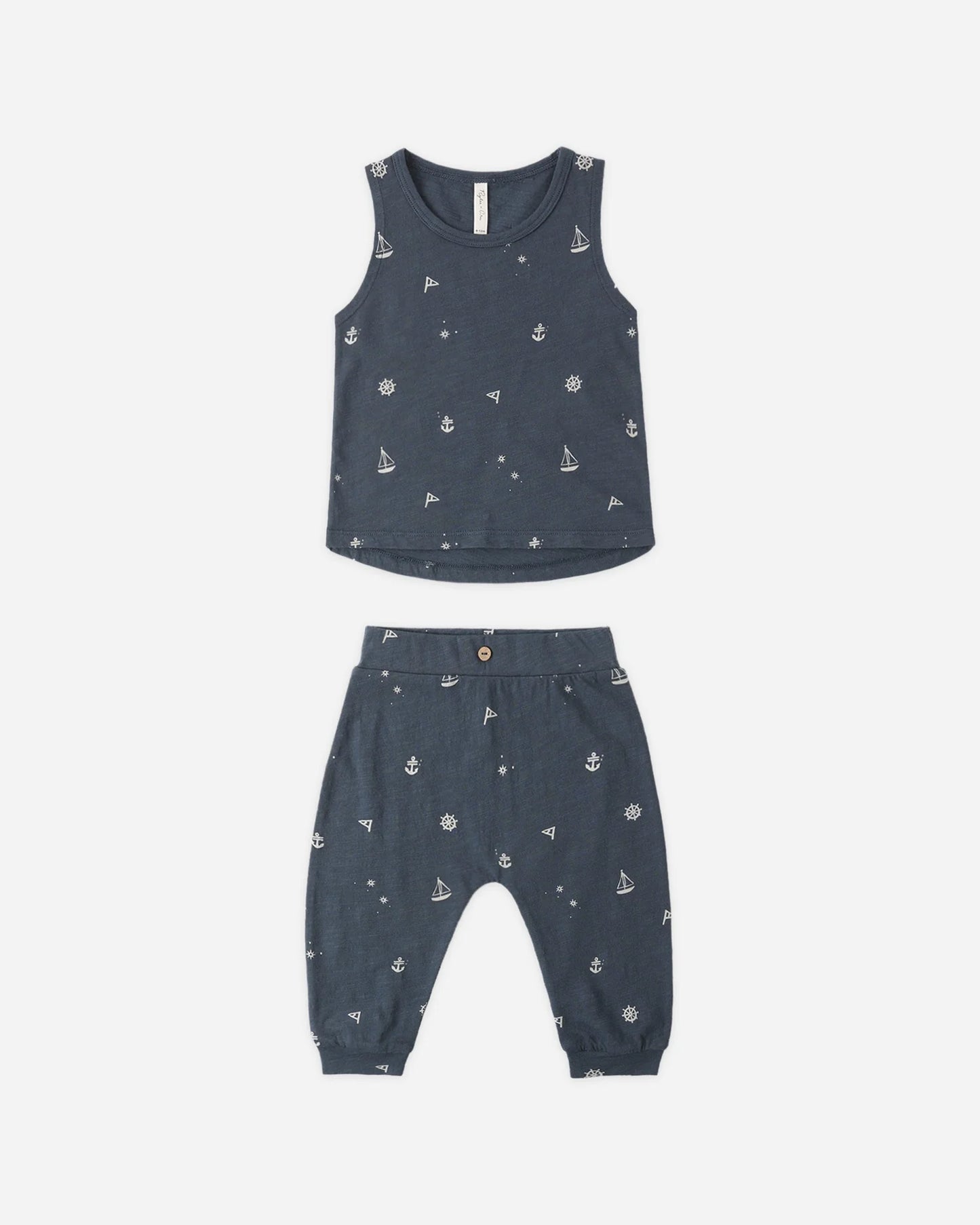 Tank + Slouch Pant Set Maritime