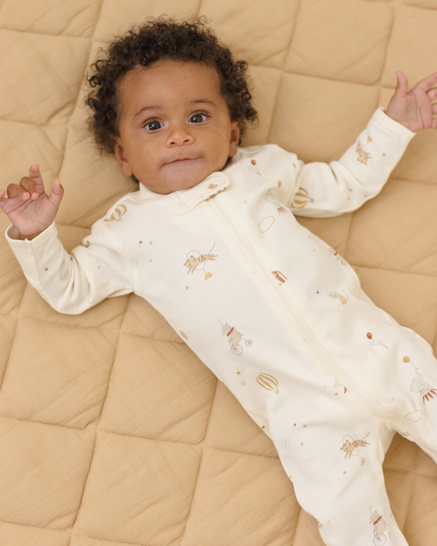 Zip Longsleeve Sleeper Footie Carnival