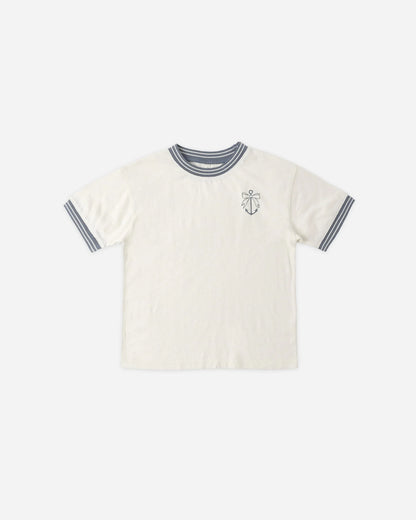 Ringer Tee || Anchor Bow