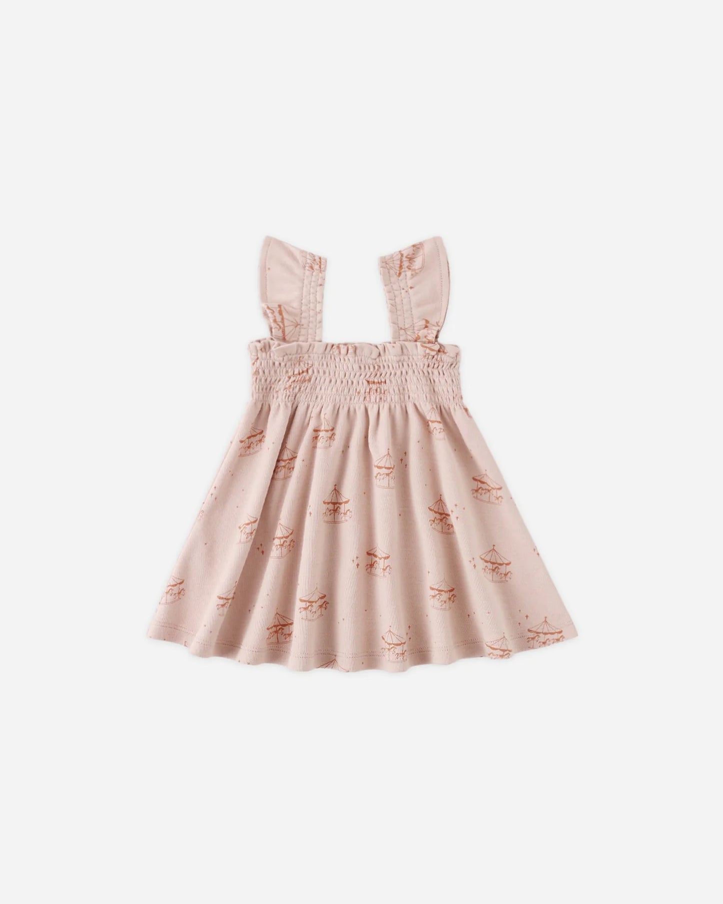 Smocked Jersey Dress Carousel