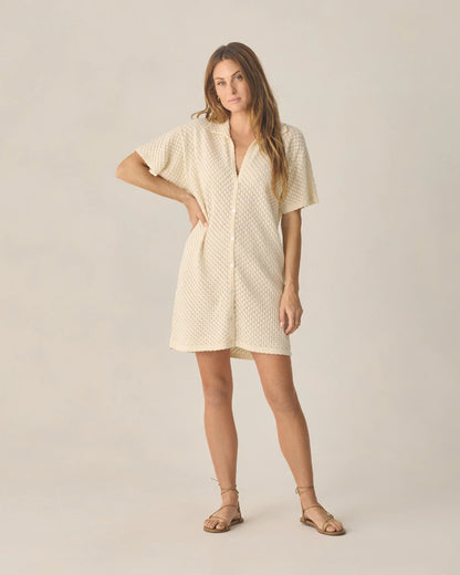 Women's Crochet Cover Up Natural