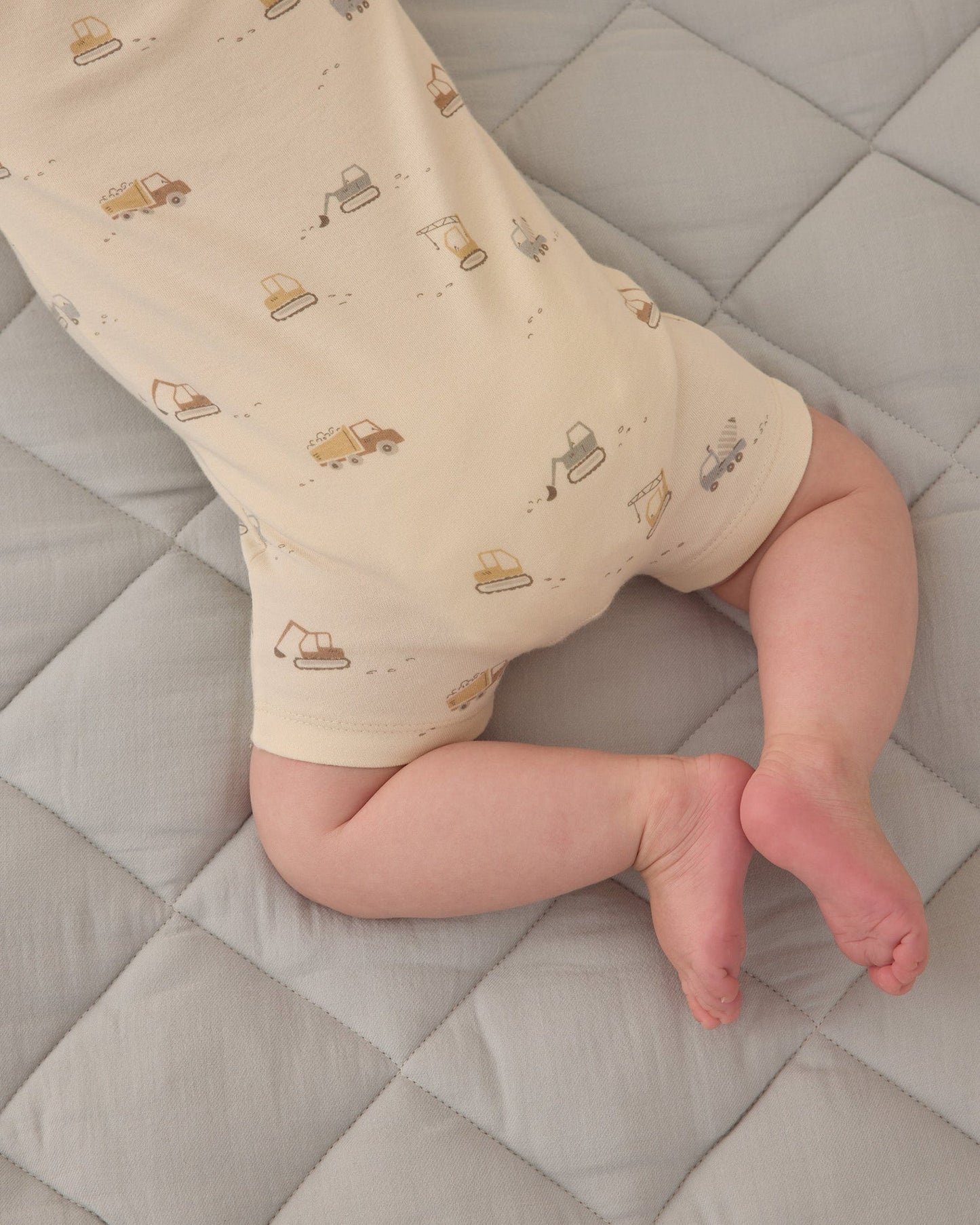 Zip Short Sleeve Sleeper Construction Trucks