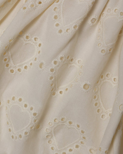 Lucy Romper Ivory