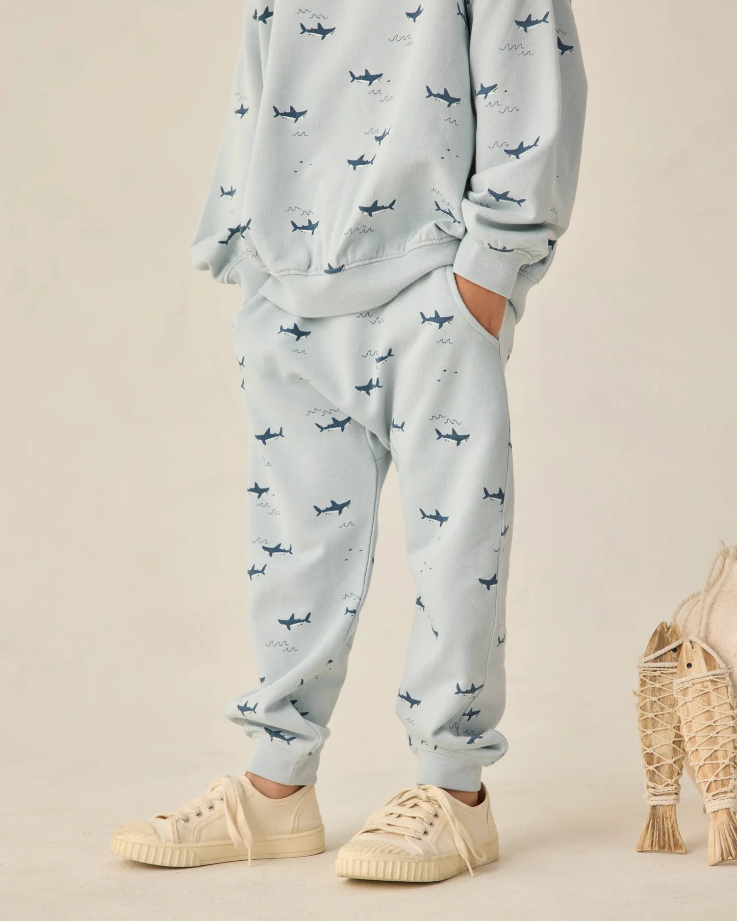 Sweatshirt + Sweatpant Set Sharks
