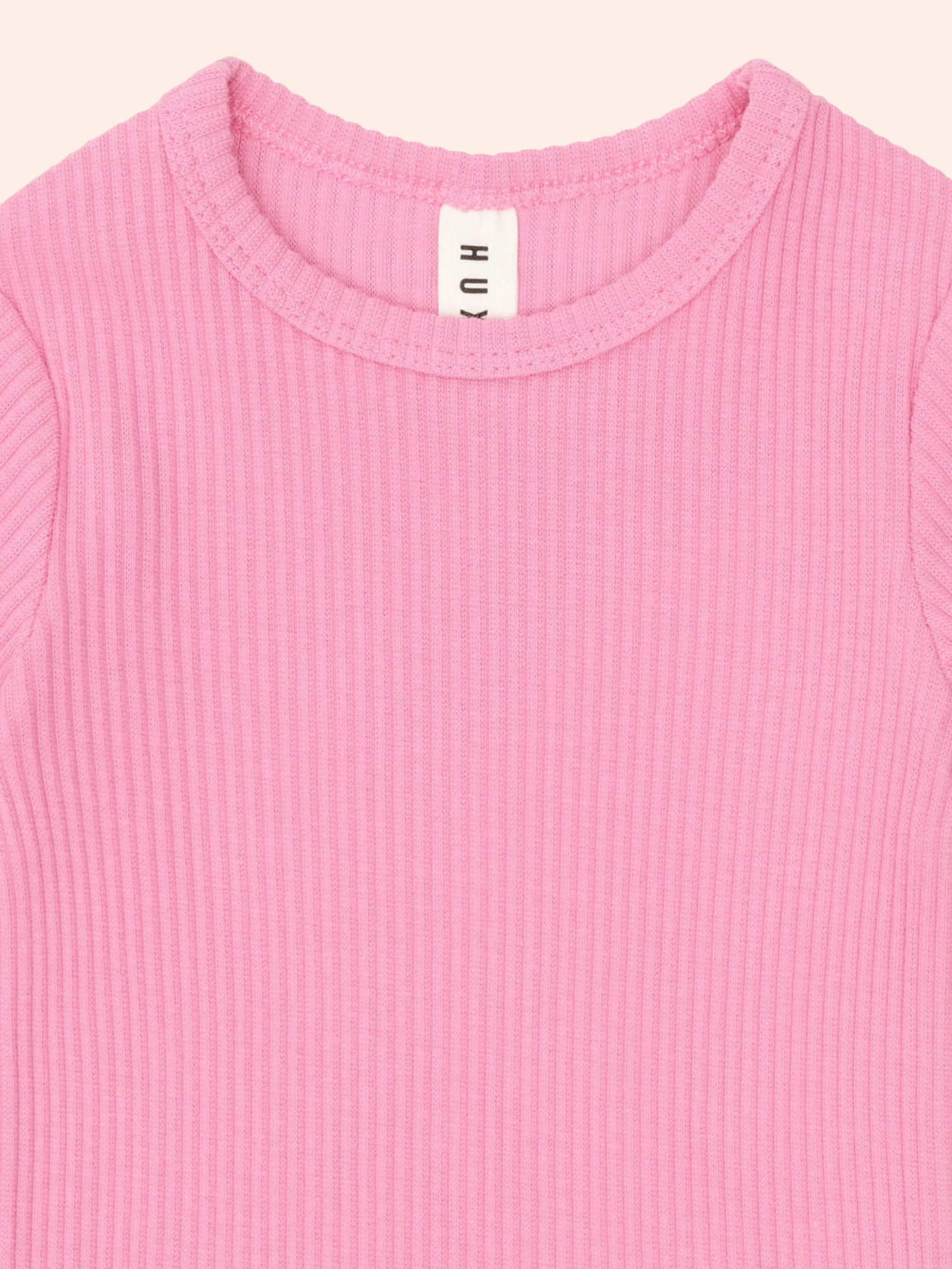 Dreamy Denim Hearts Pinafore + Strawberry Rib Tee