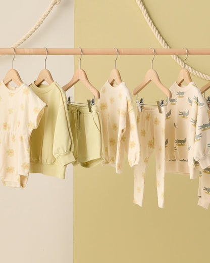Relaxed Sweatshirt Chase The Sun + Citron Short Set